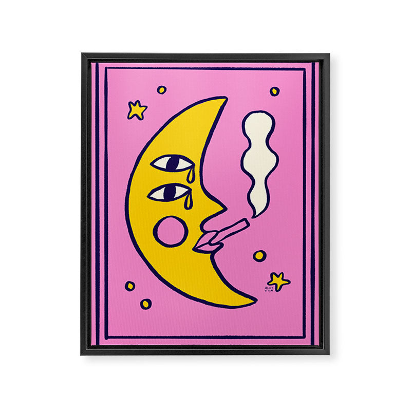 Moon-itude Framed Canvas Print Gallery Image 6