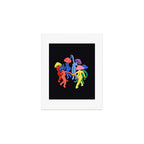 Mushroom Dance Art Print Gallery Image 1