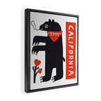 New California Framed Canvas Print Gallery Image 2