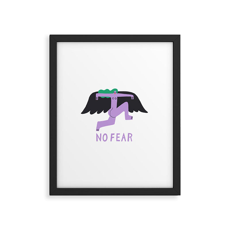 No Fear !  Framed Art Print Gallery Image 6