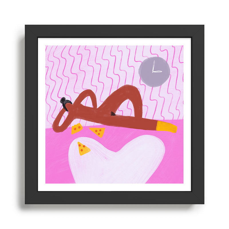 Pizza Time Framed Art Print Gallery Image 1