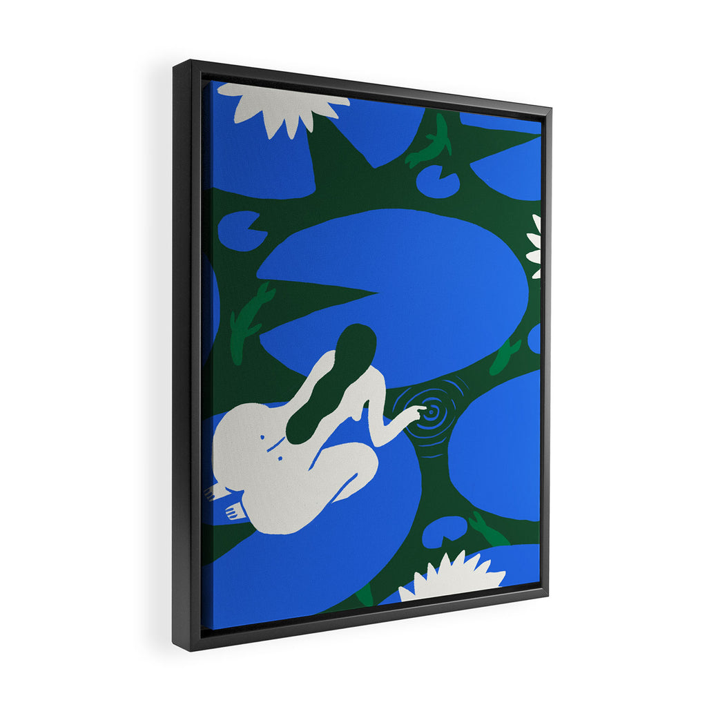 Ponder Wonder Framed Canvas Print Gallery Image 2