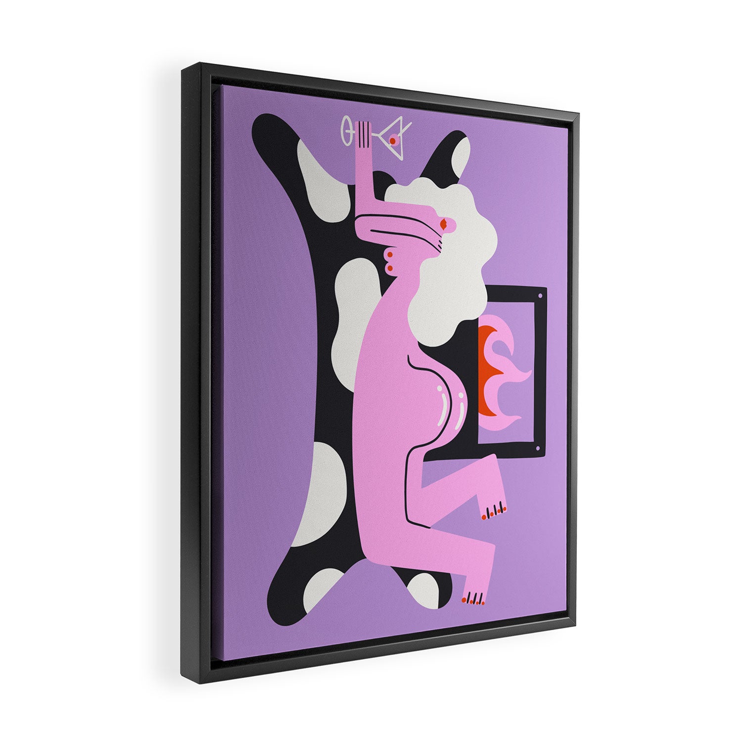 Quarantini Framed Canvas Print Gallery Image 2