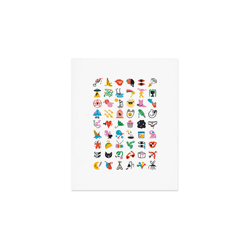 Relevant Symbols Art Print Gallery Image 1