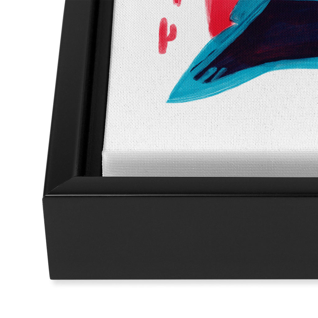 Runaway Pegasus Framed Canvas Print Gallery Image 2