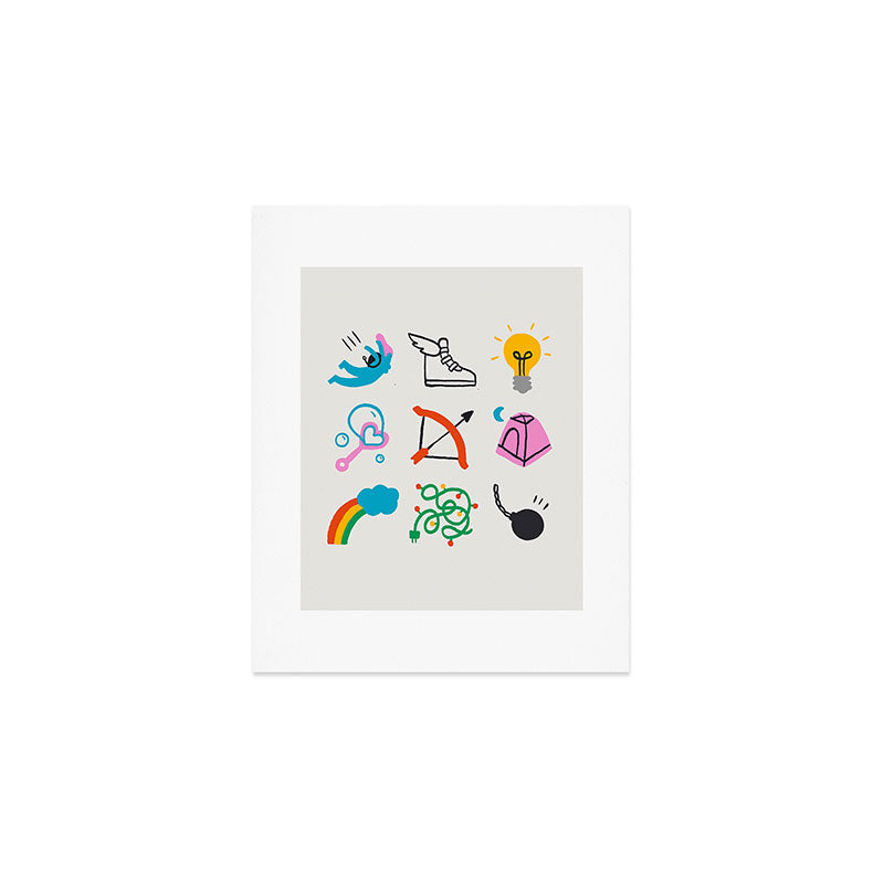 Sagittarius Emoji Art Print Gallery Image 1