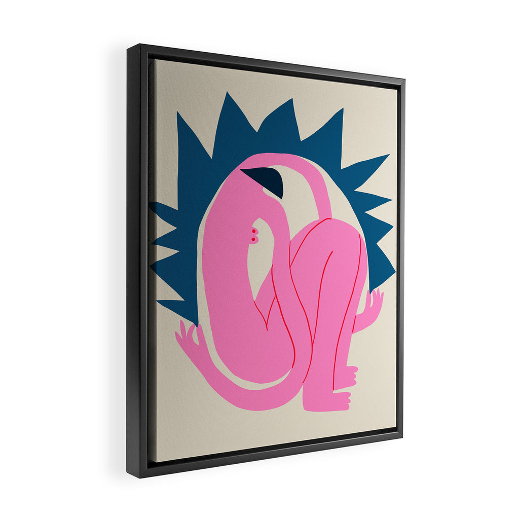 Struggle Framed Canvas Print Gallery Image 2