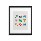 Taurus Emoji Framed Art Print Gallery Image 6