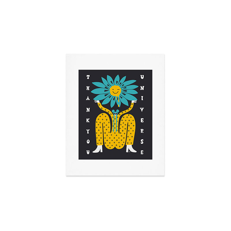 Thank You Universe Art Print Gallery Image 1