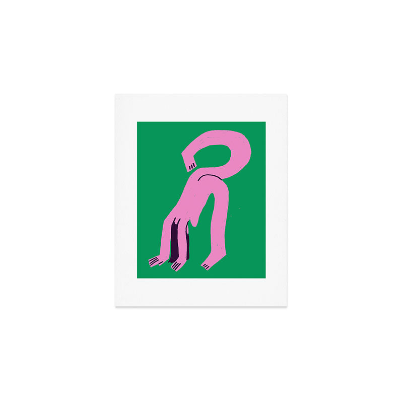 The Yoga Pose Art Print Gallery Image 1
