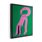 The Yoga Pose Framed Canvas Print Gallery Image 2