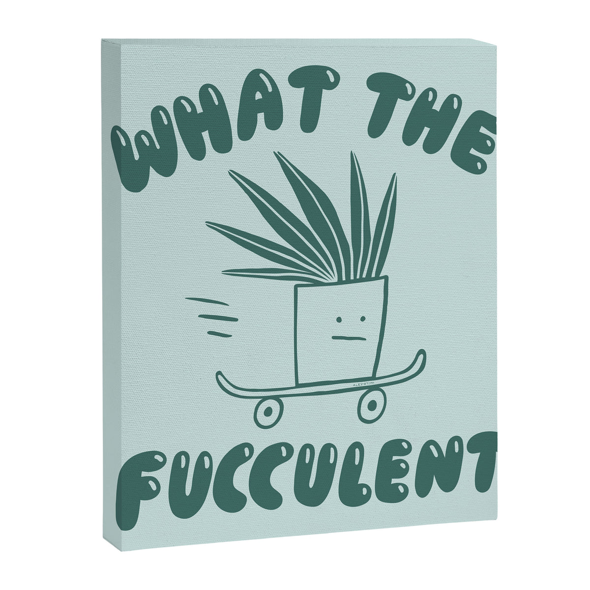 What The Fucculent Canvas Print Gallery Image 8