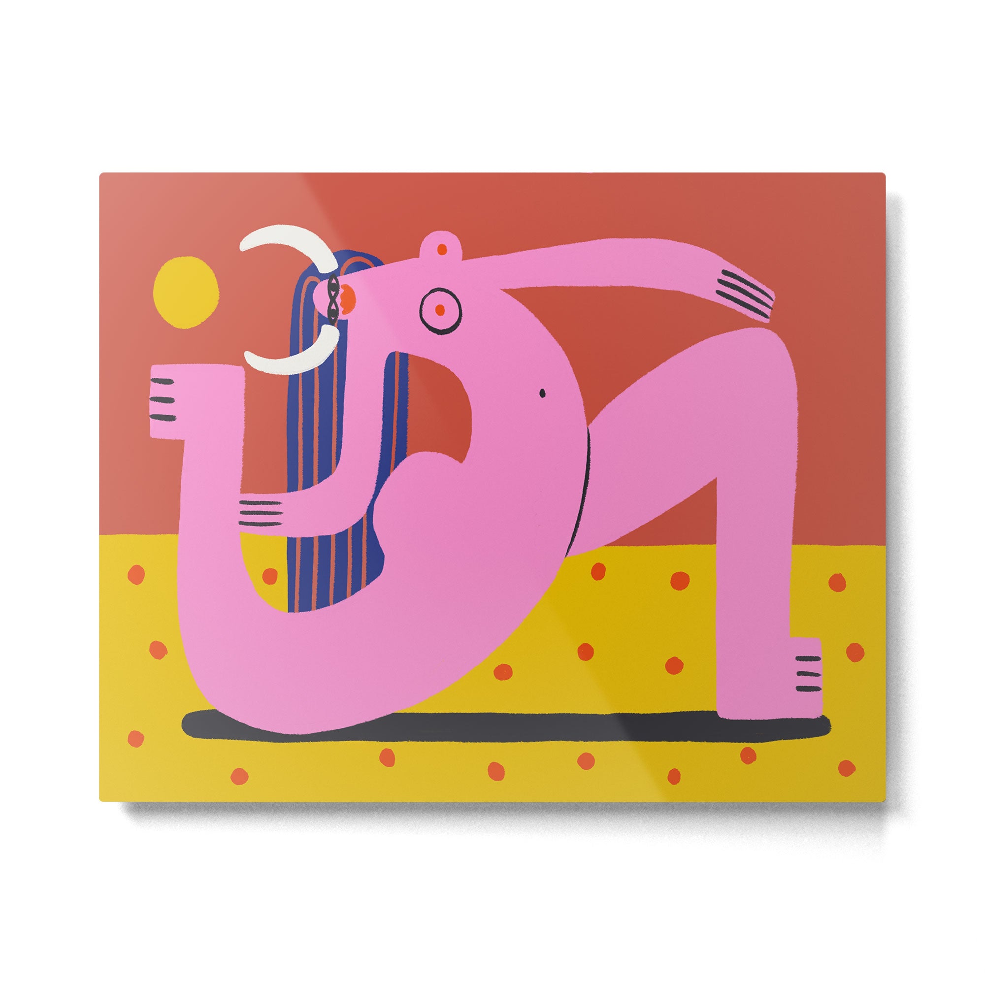 Work Hard, Self Care Hard Metal Print Gallery Image 4