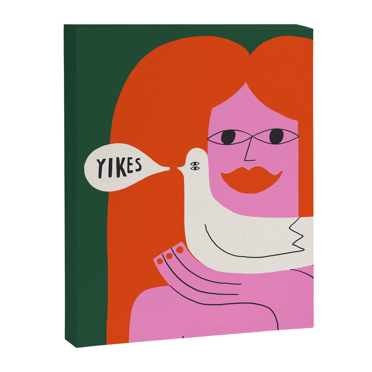 Yikes! Canvas Print Gallery Image 8