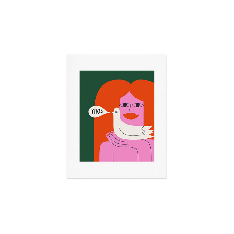 Yikes! Art Print Gallery Image 1