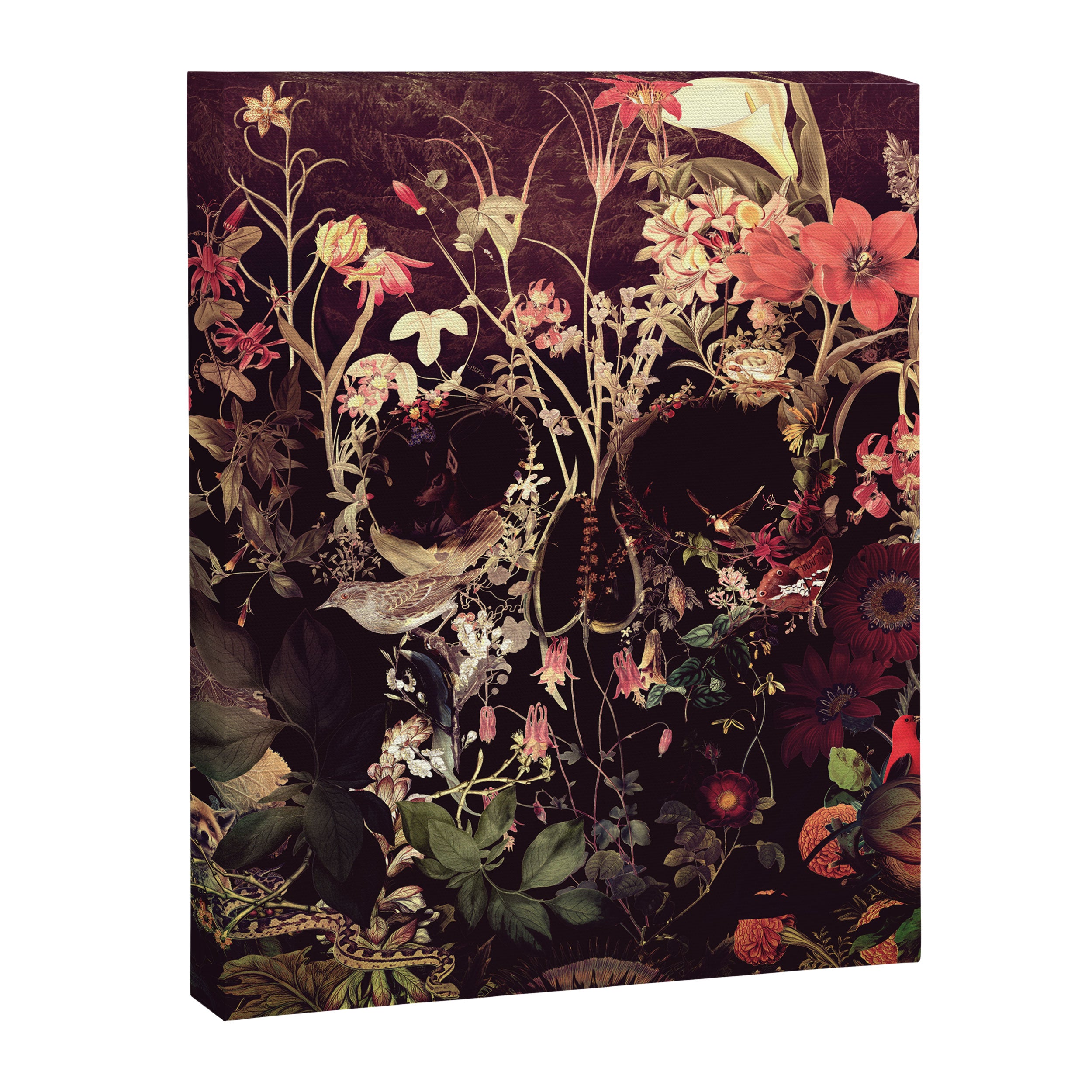Bloom Skull Canvas Print Gallery Image 8