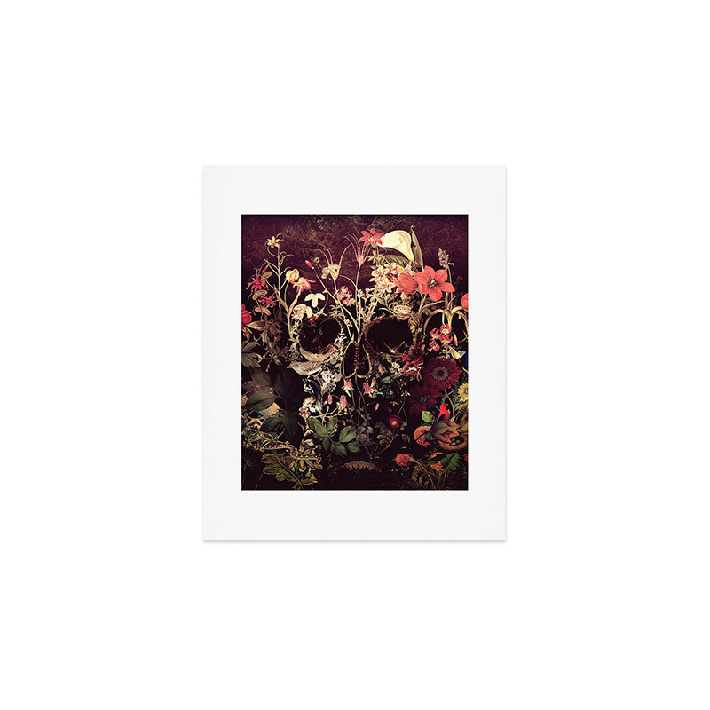 Bloom Skull Art Print Gallery Image 1