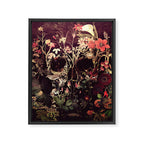 Bloom Skull Framed Canvas Print Gallery Image 8