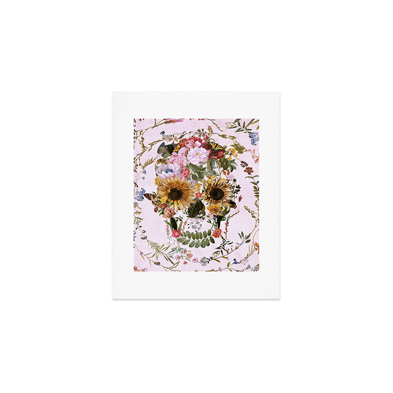 Circle Of Life Skullw Art Print Gallery Image 1