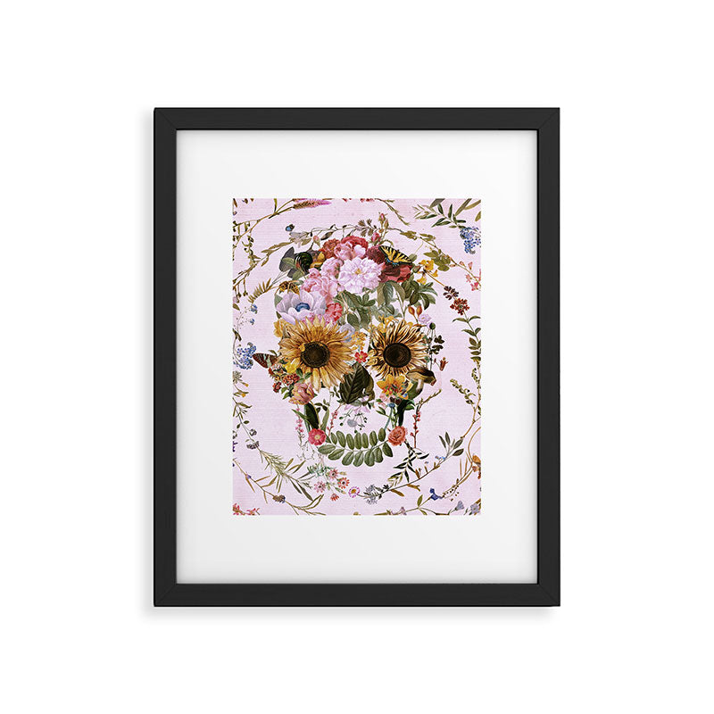 Circle Of Life Skullw Framed Art Print Gallery Image 6