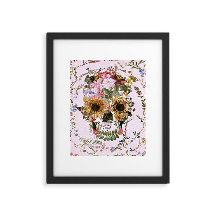 Circle Of Life Skullw Framed Art Print Gallery Image 1