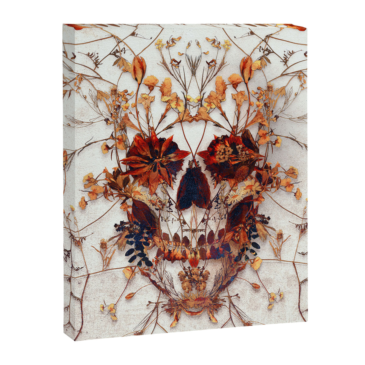 Delicate Skull Canvas Print Gallery Image 8