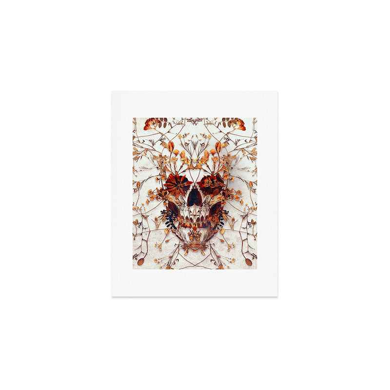 Delicate Skull Art Print Gallery Image 1