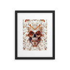 Delicate Skull Framed Art Print Gallery Image 6