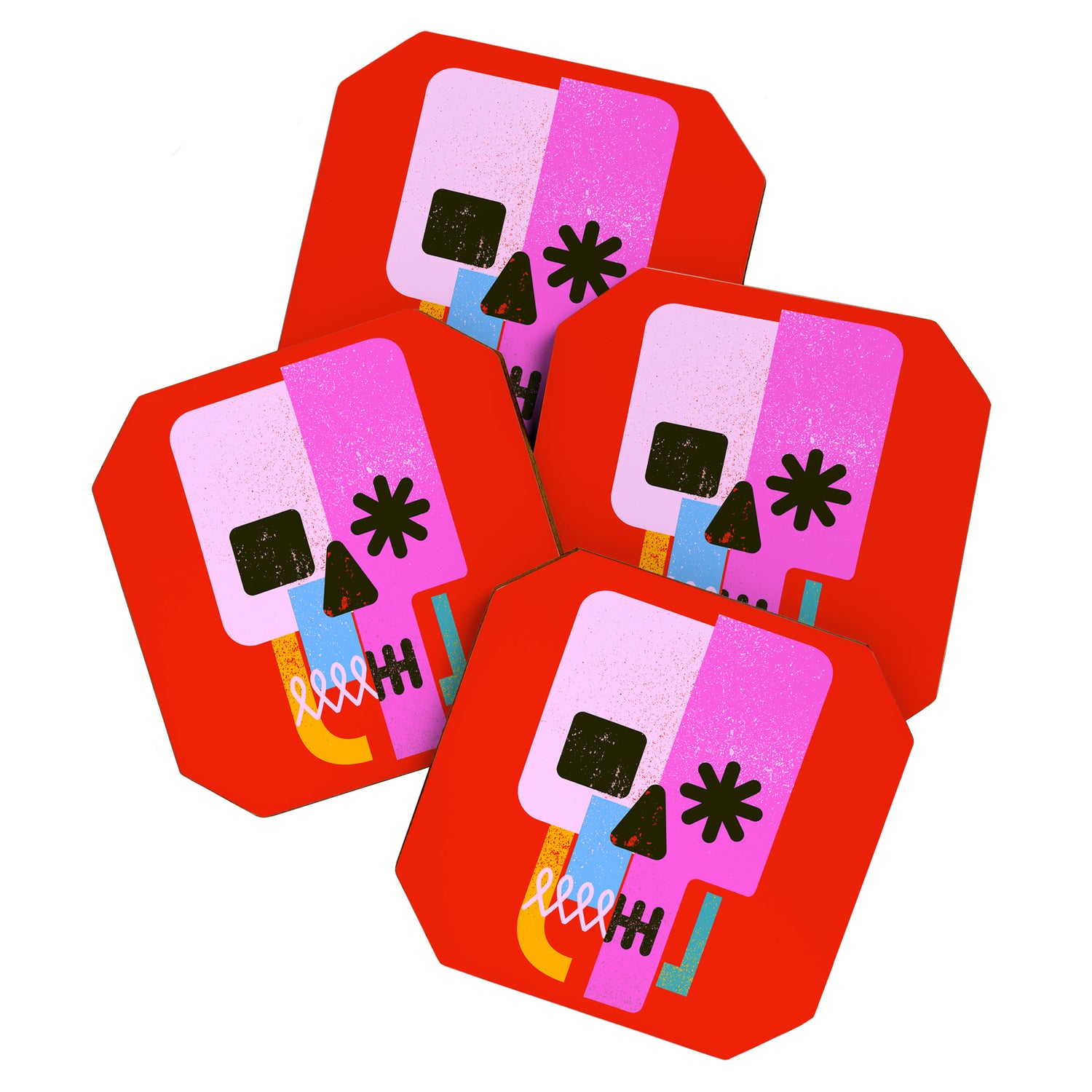Encrypted Skull Coaster Gallery Image 1