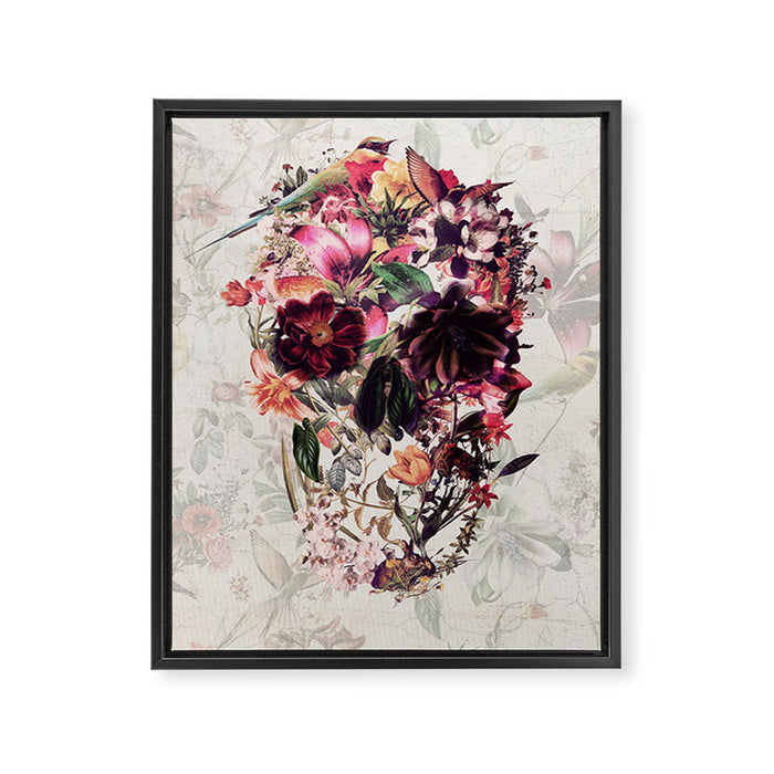 New Skull 2 Framed Canvas Print Gallery Image 1