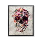 New Skull 2 Framed Canvas Print Gallery Image 8