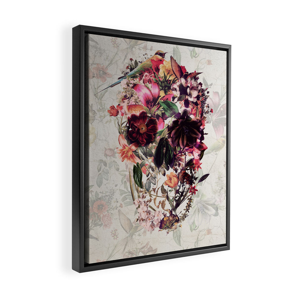New Skull 2 Framed Canvas Print Gallery Image 2