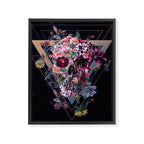New Skull Framed Canvas Print Gallery Image 8