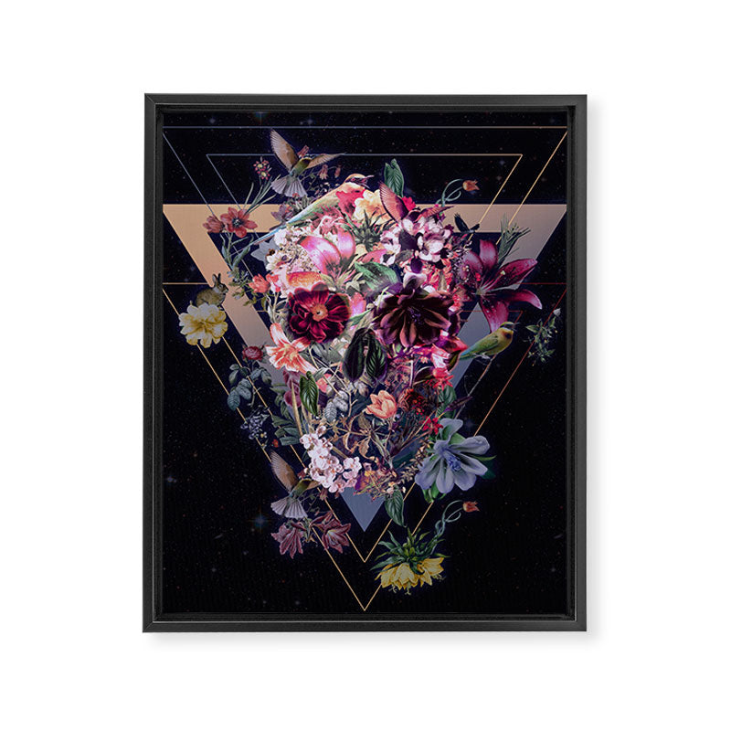 New Skull Framed Canvas Print Gallery Image 8