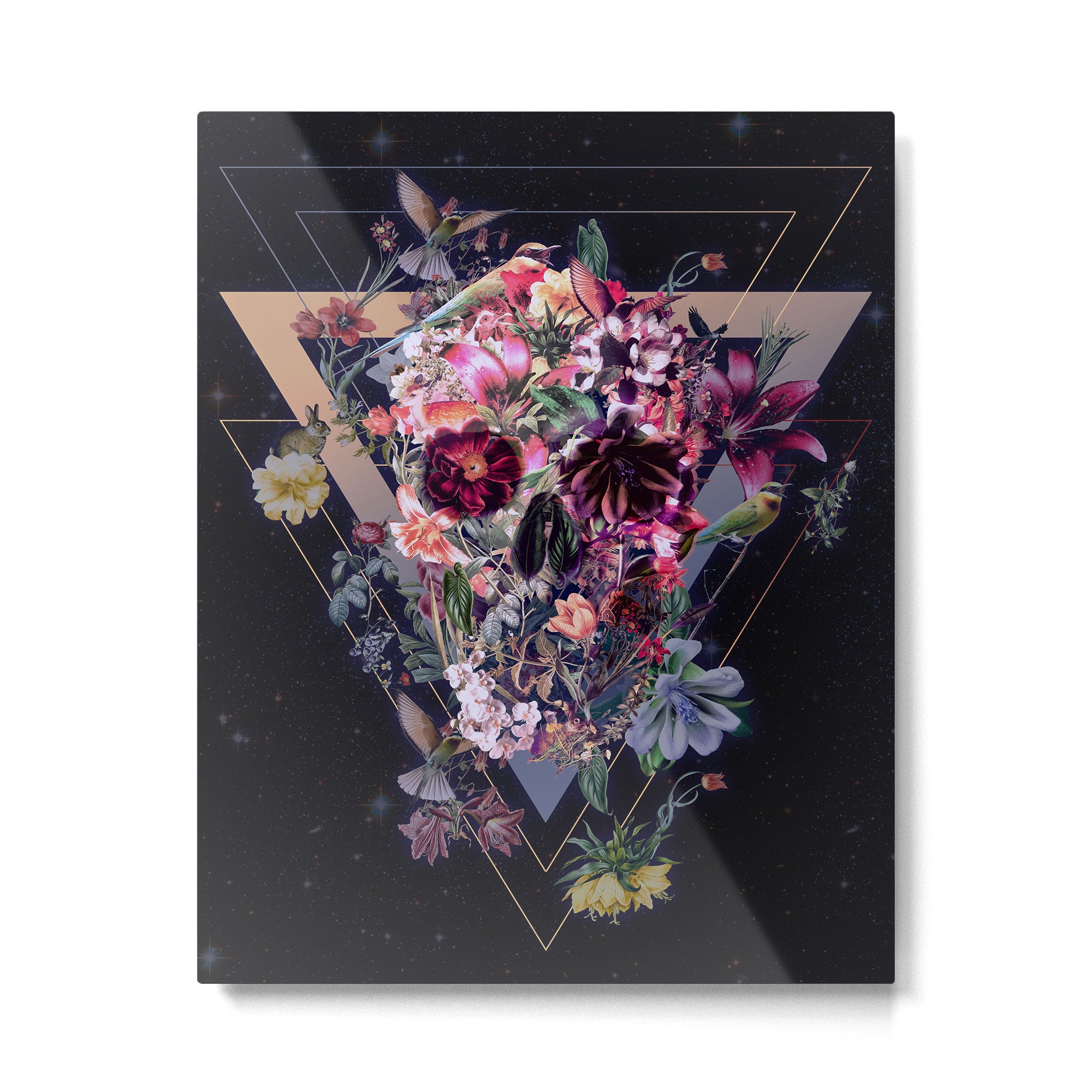 New Skull Metal Print Gallery Image 6
