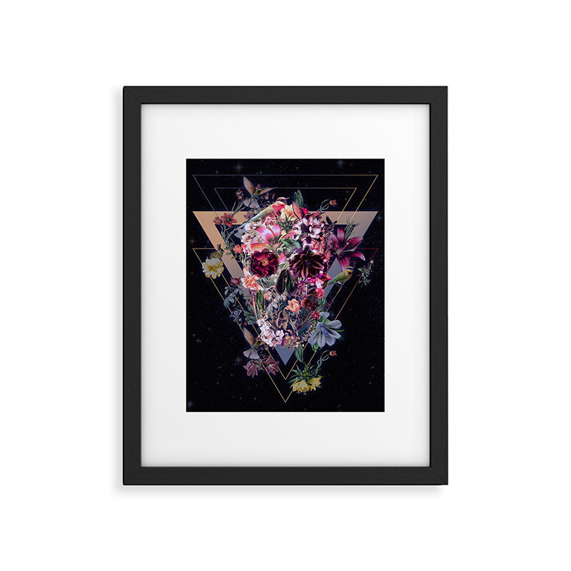 New Skull Framed Art Print Gallery Image 6