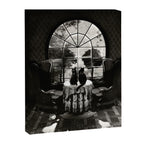 Room Skull B&W Canvas Print Gallery Image 8