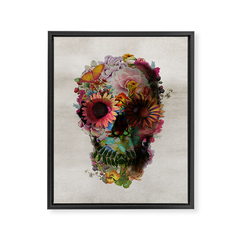 SKULL 2 Framed Canvas Print Gallery Image 8