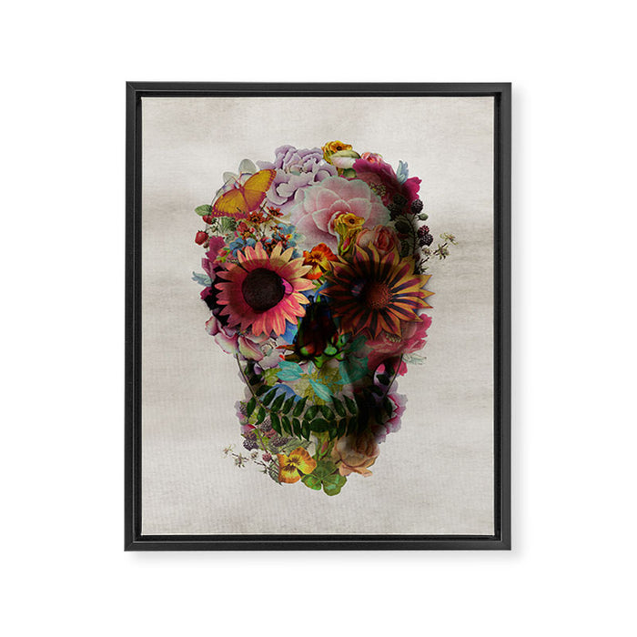 SKULL 2 Framed Canvas Print Gallery Image 1