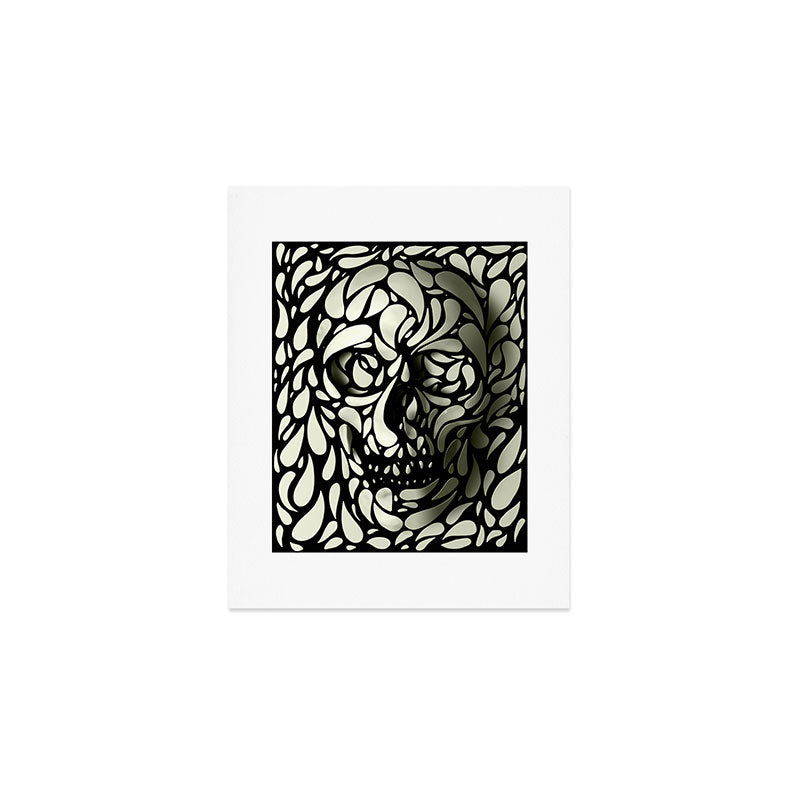 Skull Art Print Gallery Image 1
