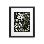 Skull Framed Art Print Gallery Image 4