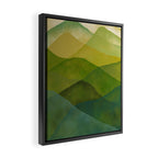 Abstract  Art Print - Watercolor Mountain #7 Framed Canvas Print Gallery Image 2