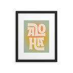 Aloha - Modern Art Print Framed Art Print Gallery Image 5