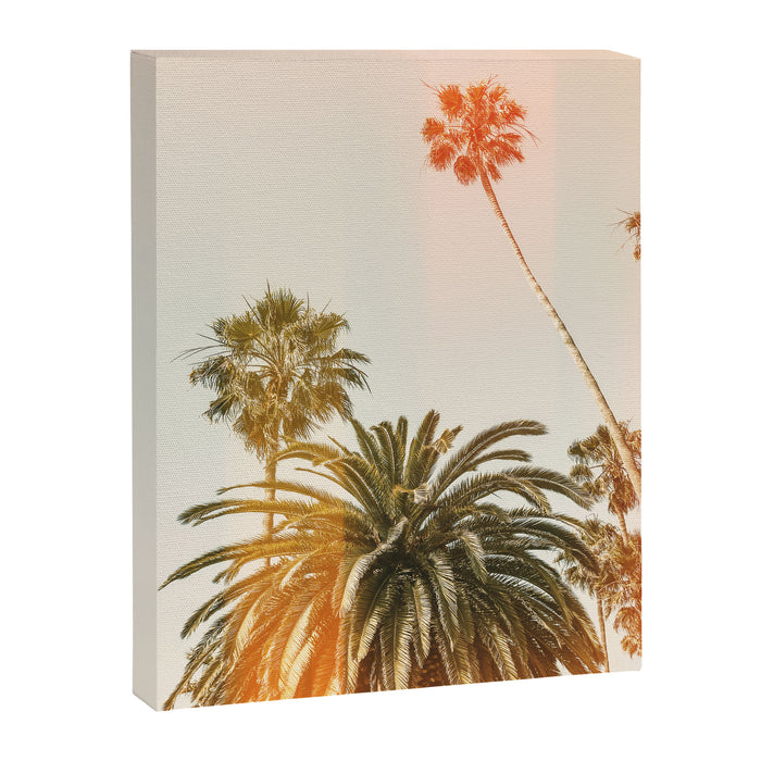 California Palms 2 - Modern Fine Art Print Canvas Print Gallery Image 1