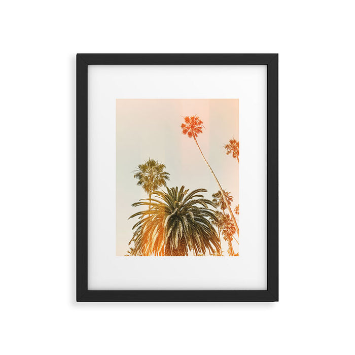 California Palms 2 - Modern Fine Art Print Framed Art Print Gallery Image 1