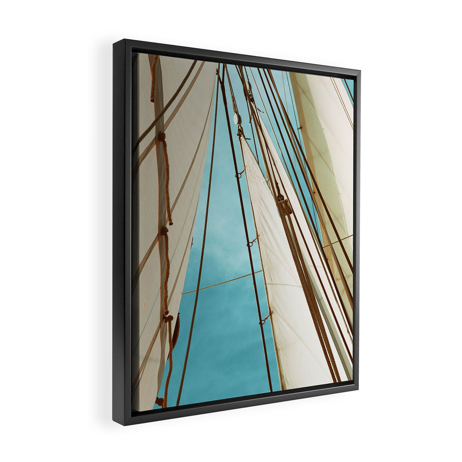 Catch The Wind Framed Canvas Print Gallery Image 2