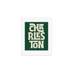 Charleston - Modern Typography Print Art Print Gallery Image 1