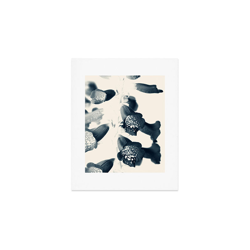 Cyan Foxglove #2 Art Print Gallery Image 1