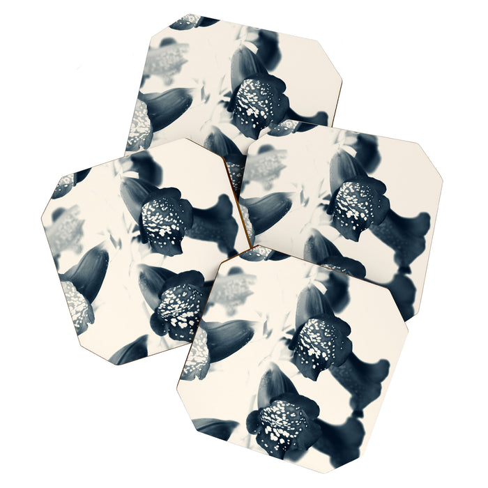 Cyan Foxglove #2 Coaster Gallery Image 1