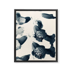 Cyan Foxglove #2 Framed Canvas Print Gallery Image 6